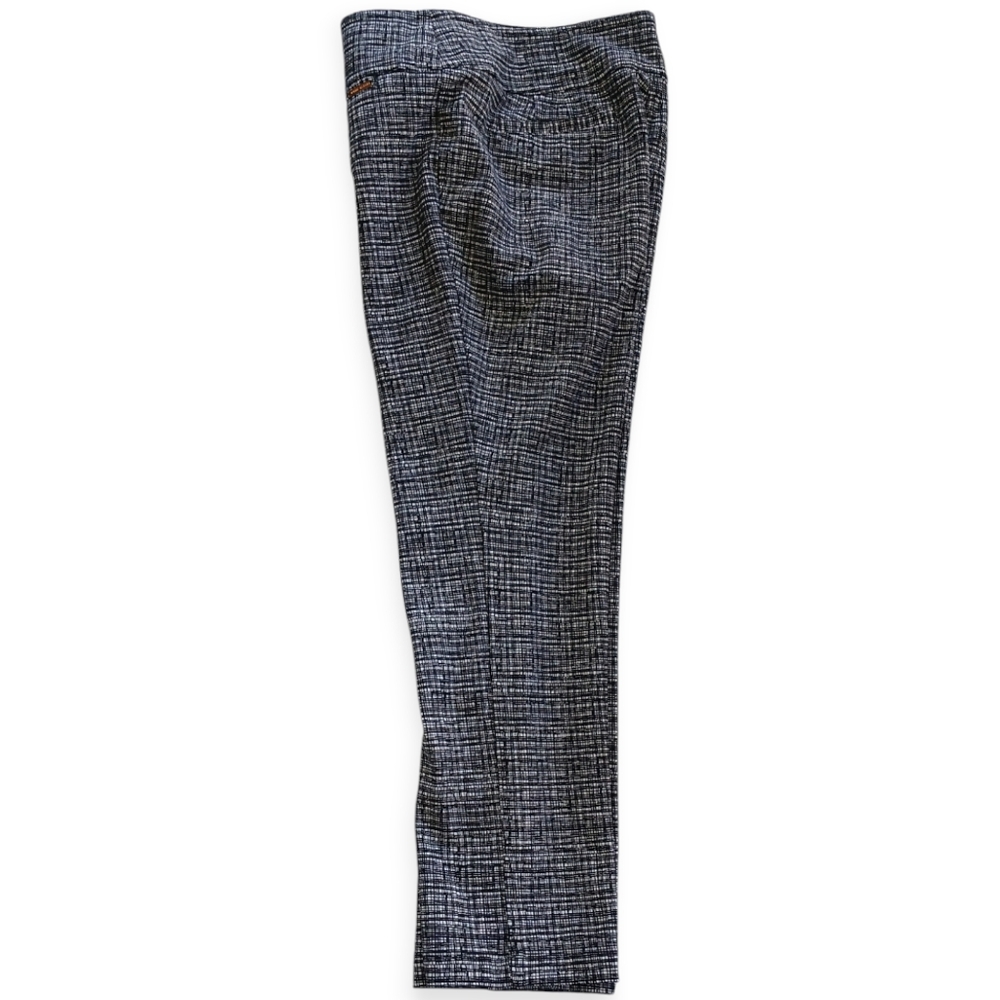 ANNE KLEIN WOMEN'S STRETCH DRESS CHECKERED PANTS. SIZE 10P. - Picture 8 of 15